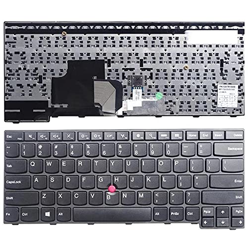 WISTAR Laptop Keyboard Compatible for Lenovo ThinkPad E450 E450C E455 E460 E465 T450 W450 Series 04X6101 04X6141 04X6181 MP-13U53US-G62 9Z.NBJST.001 NSKZ41ST PK130TR3A00